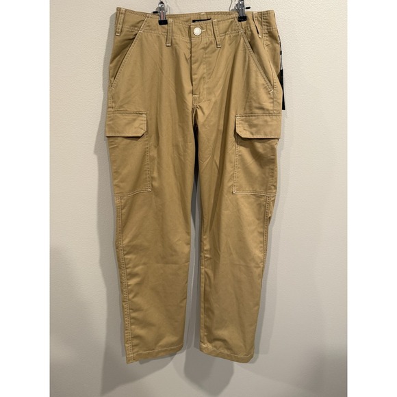 True Religion Other - True Religion Cargo Pants Men's 32 Travertine Cotton Relaxed Fit Utility Pockets